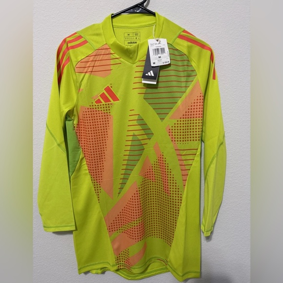 Adidas Tiro 24 Competition Long Sleeve Goalkeeper Men's Medium Jersey IK4907 NEW - Picture 1 of 6